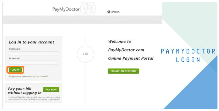 paymydoctor login